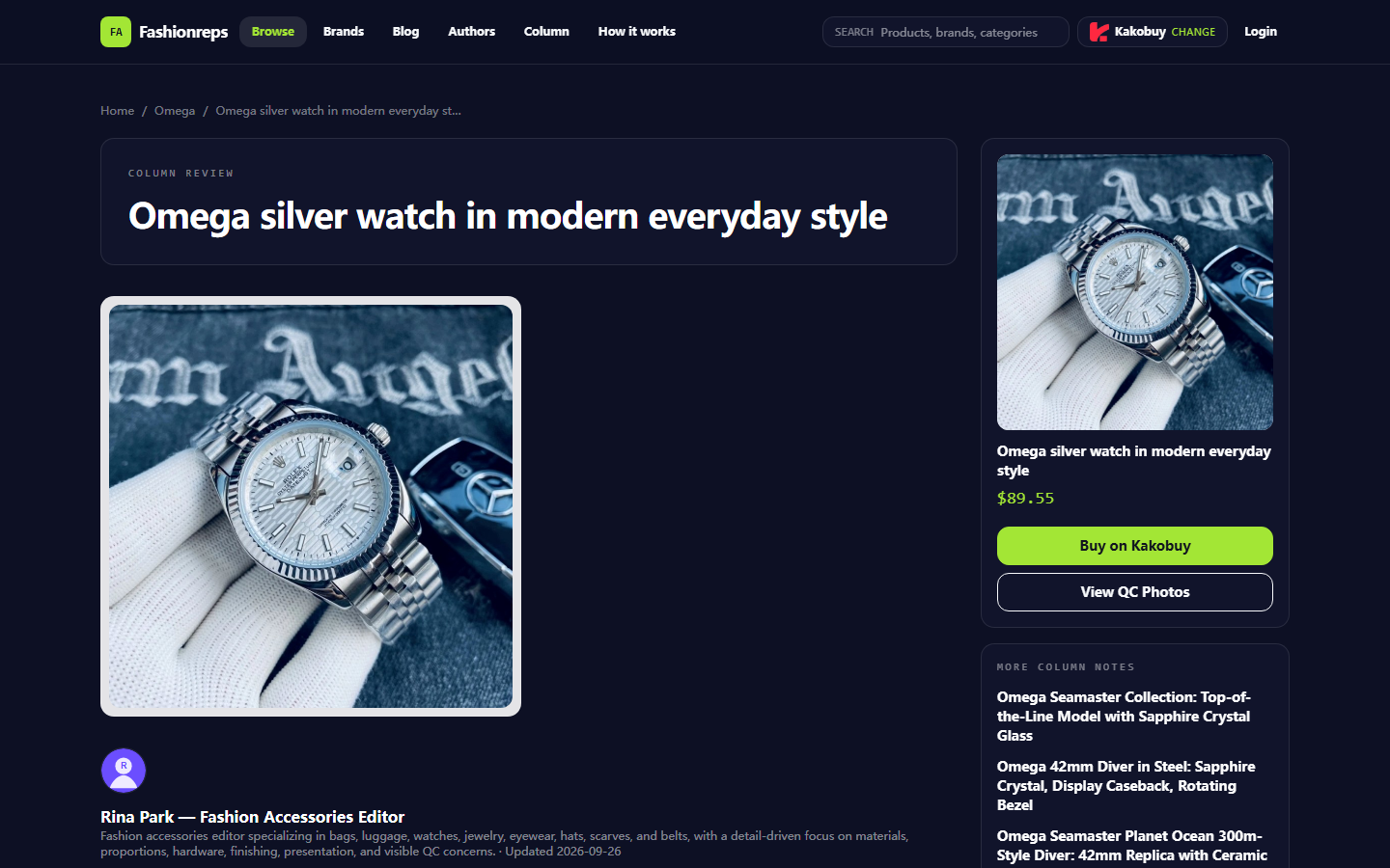 How to Verify Omega Watch Page Costs Before Buying