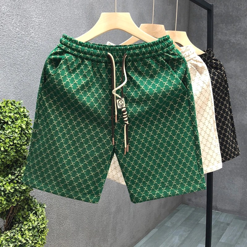 Celine All-Over Print Green Shorts Review: What $5.22 Buys in a Polyester Summer Short