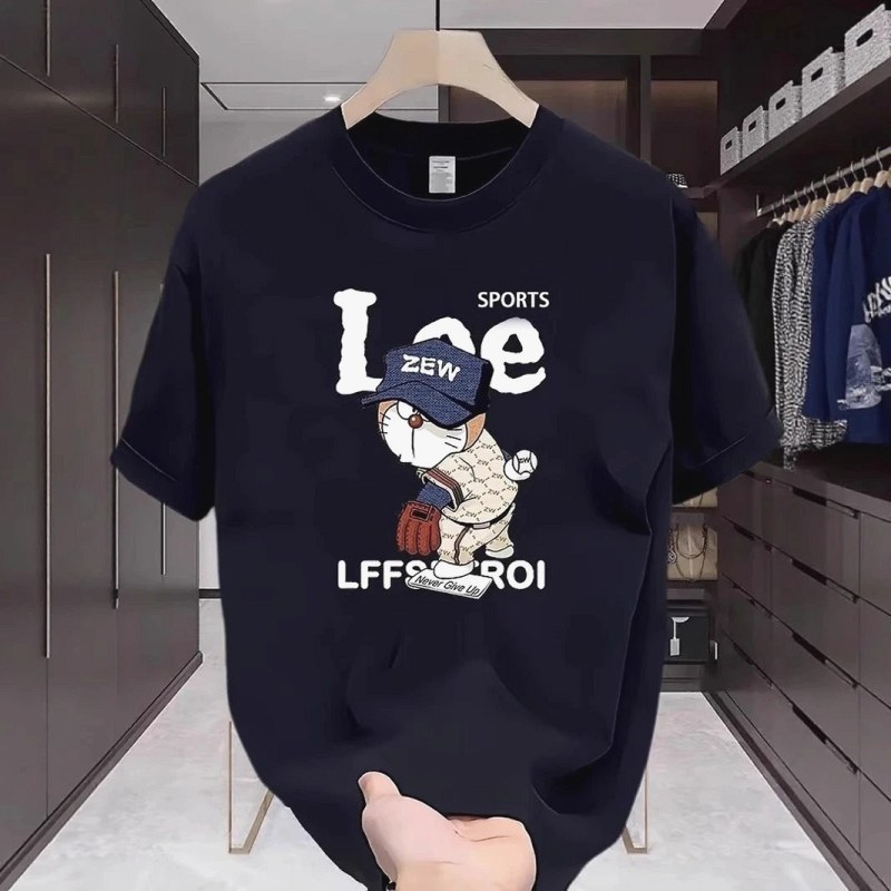 Lee Baseball-Print Tee Review: Front vs Chest Print, 250g vs 200g Cotton
