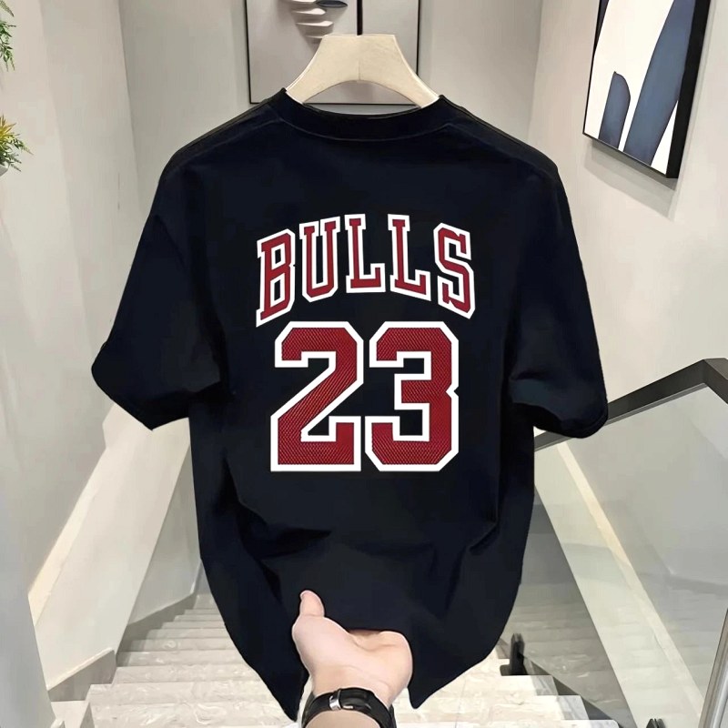 NBA Black T-Shirt in Casual Streetwear Style Review: A $5 Loose Cotton Crew Neck, Tested